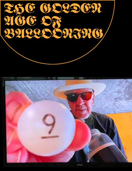Cartel de 9front para la release The Golden Age of Ballooning